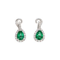 Ohrringe Crivelli Dame SMERALDO in Weißgold Smeraldo 372-3842-MOD